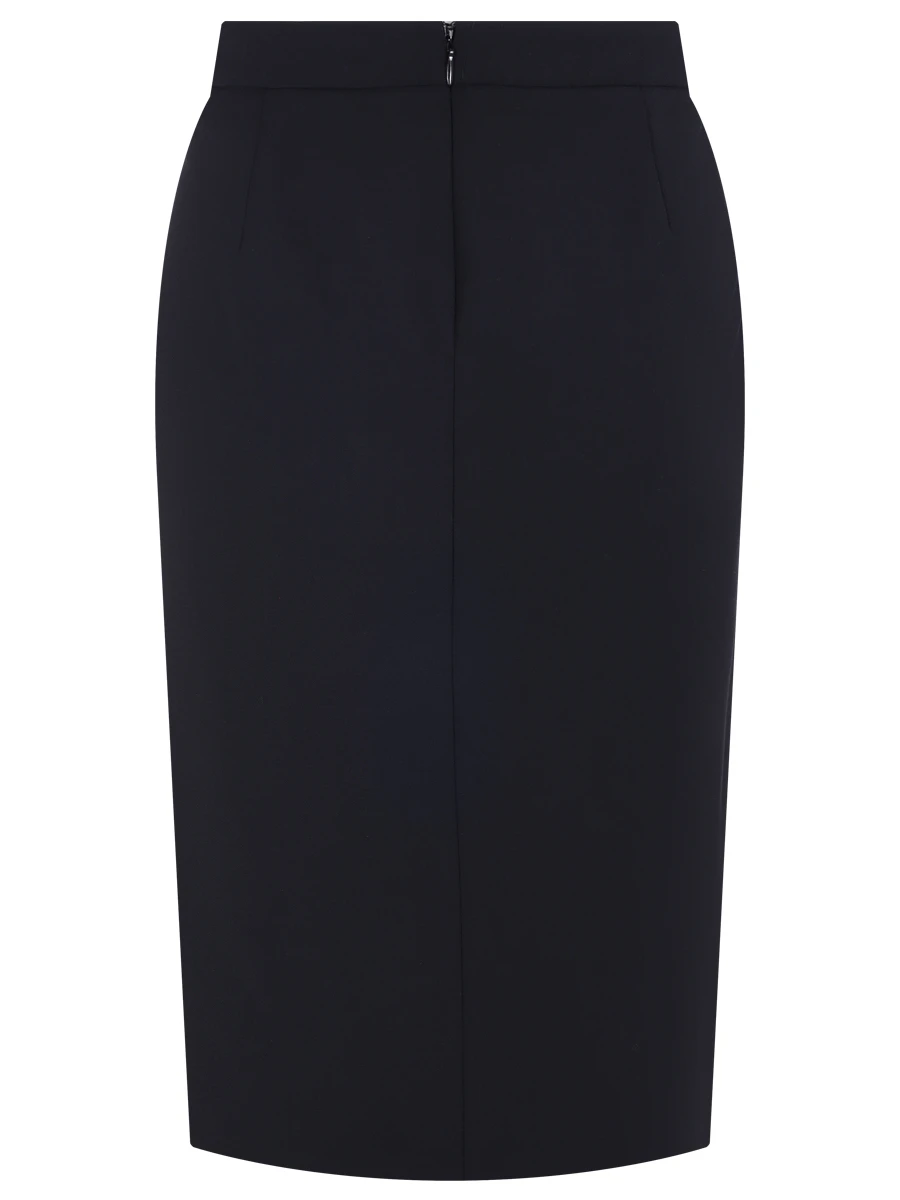 Юбка однотонная