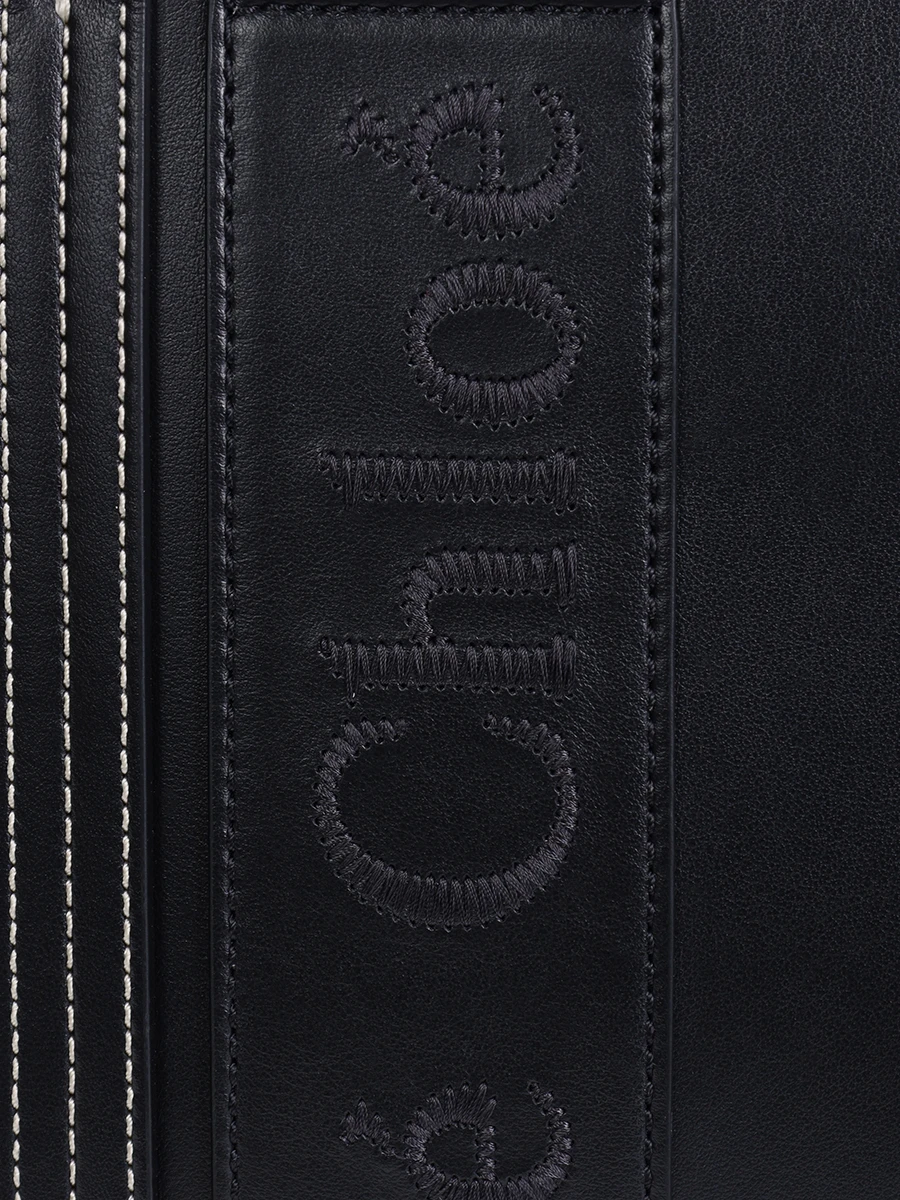 Сумка-тоут кожаная