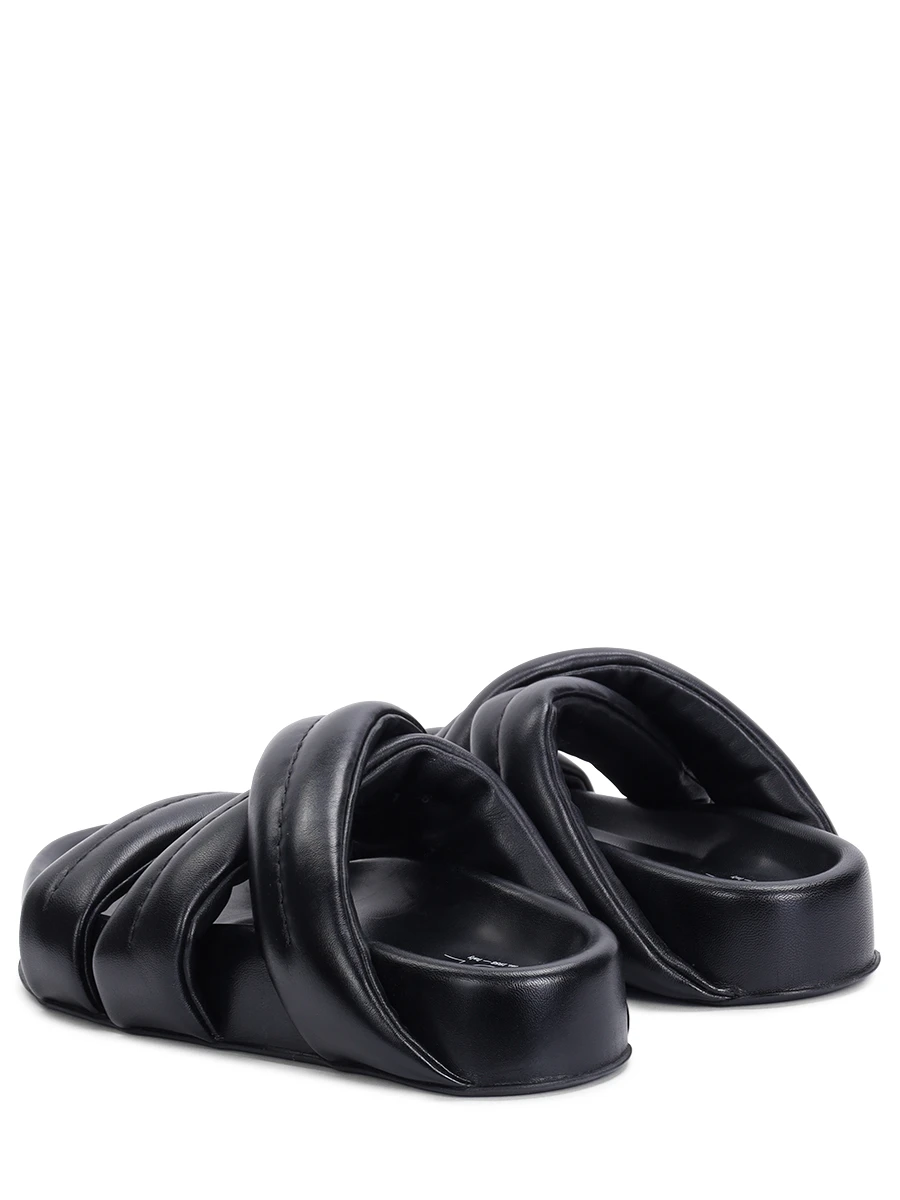 Шлепанцы кожаные