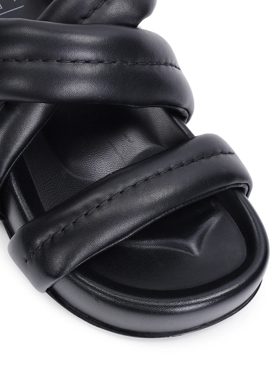 Шлепанцы кожаные