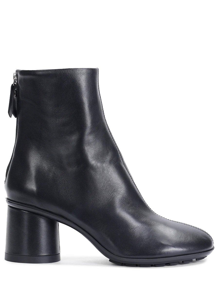 Ботильоны кожаные