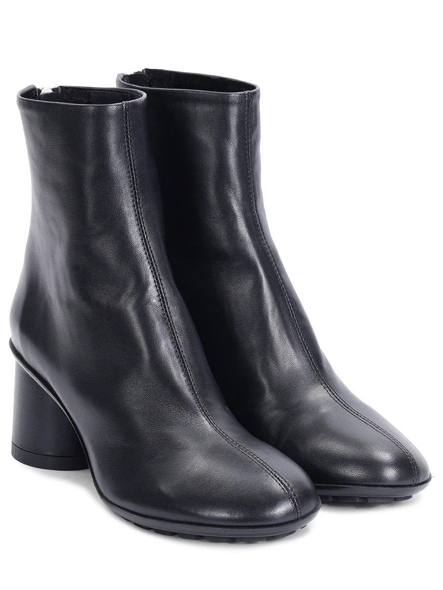 Ботильоны кожаные