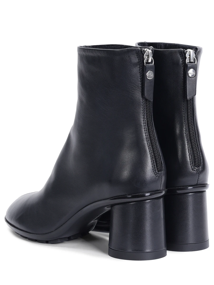 Ботильоны кожаные