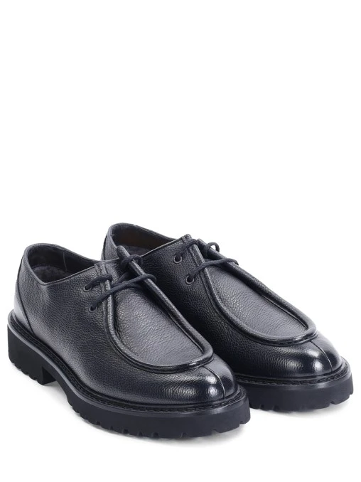 Дерби кожаные на меху DOUCAL`S