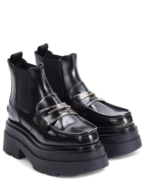 Ботинки кожаные ALEXANDER WANG