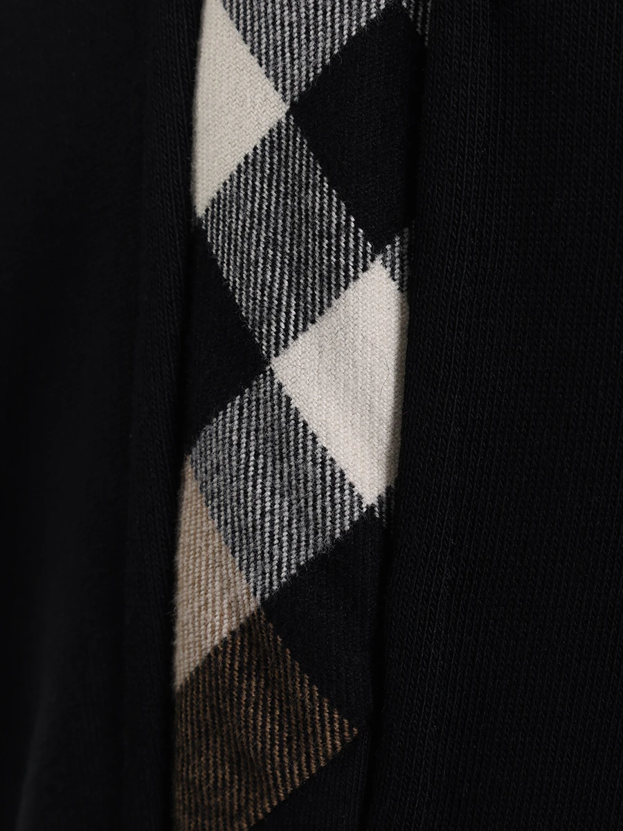 Брюки хлопковые с лампасами