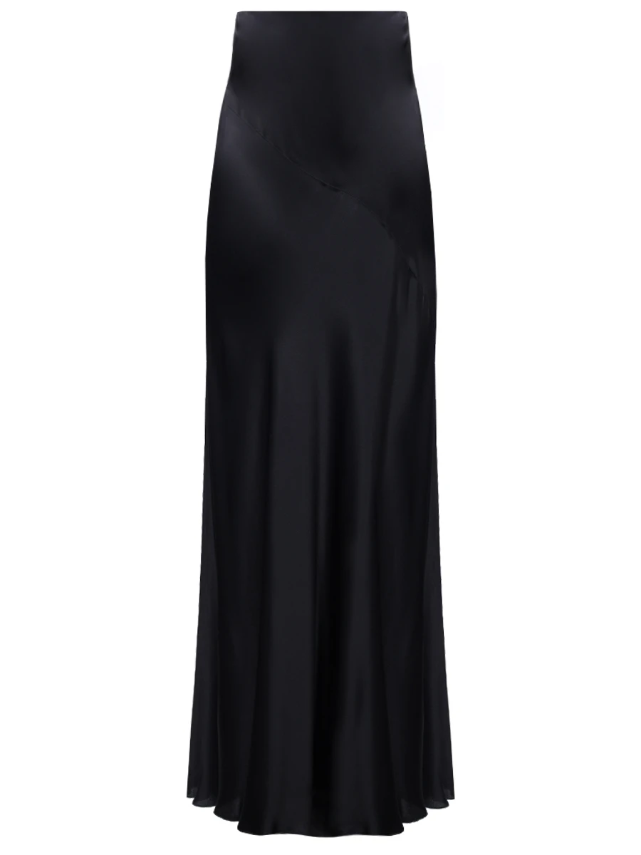 Юбка атласная