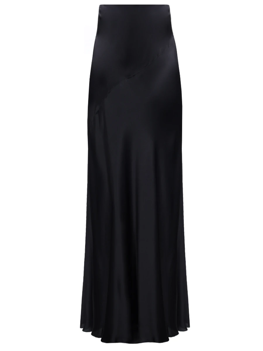 Юбка атласная