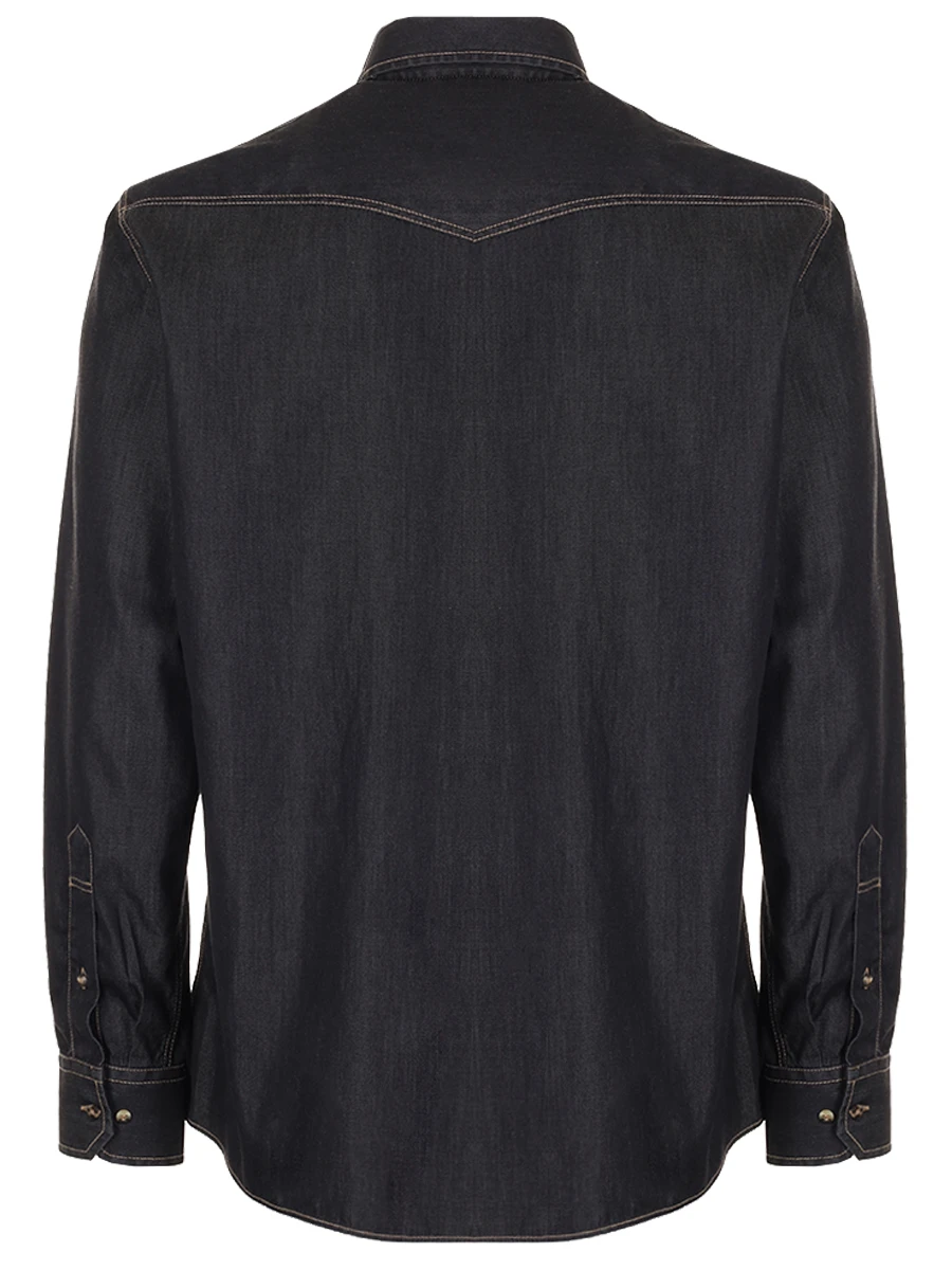 Рубашка Slim Fit джинсовая