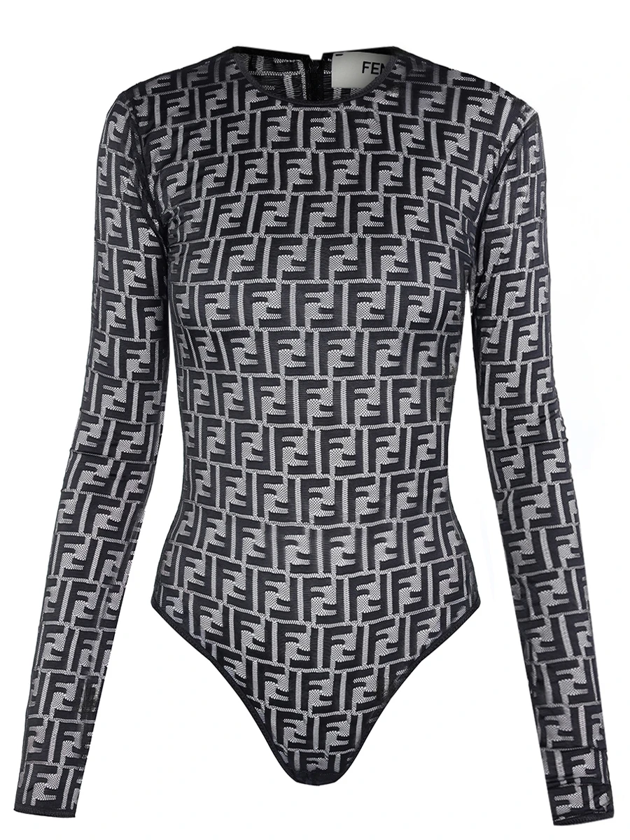 Боди с принтом