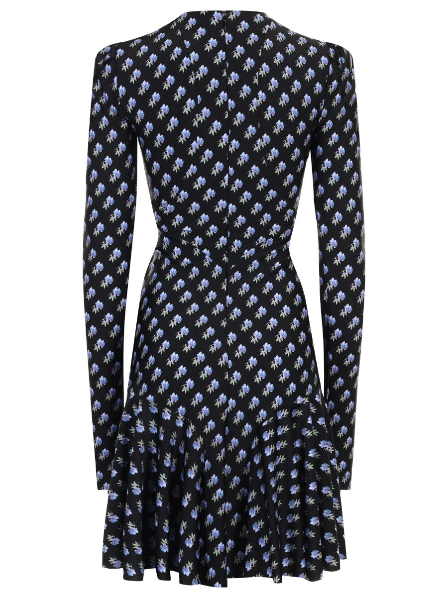 Платье с принтом