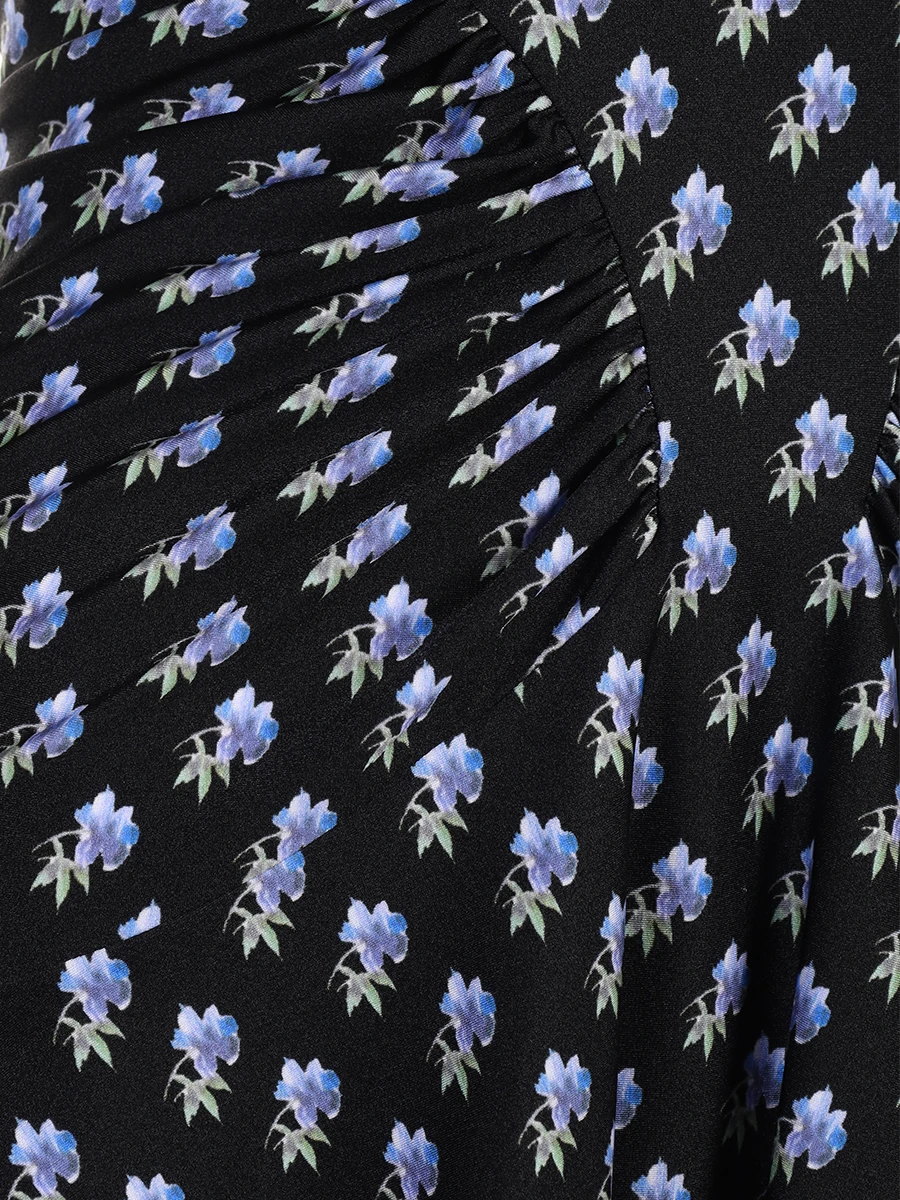 Платье с принтом