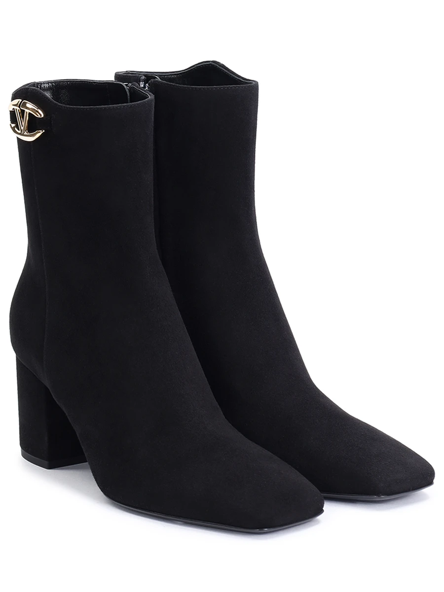 Ботильоны замшевые