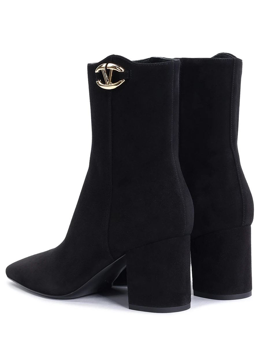 Ботильоны замшевые