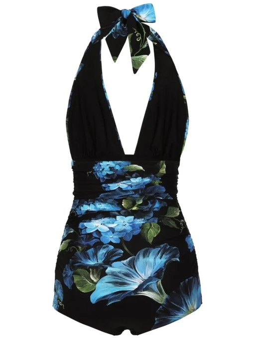 Купальник слитный с принтом DOLCE & GABBANA