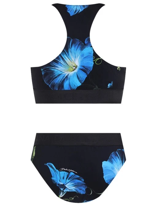 Купальник раздельный с принтом DOLCE & GABBANA