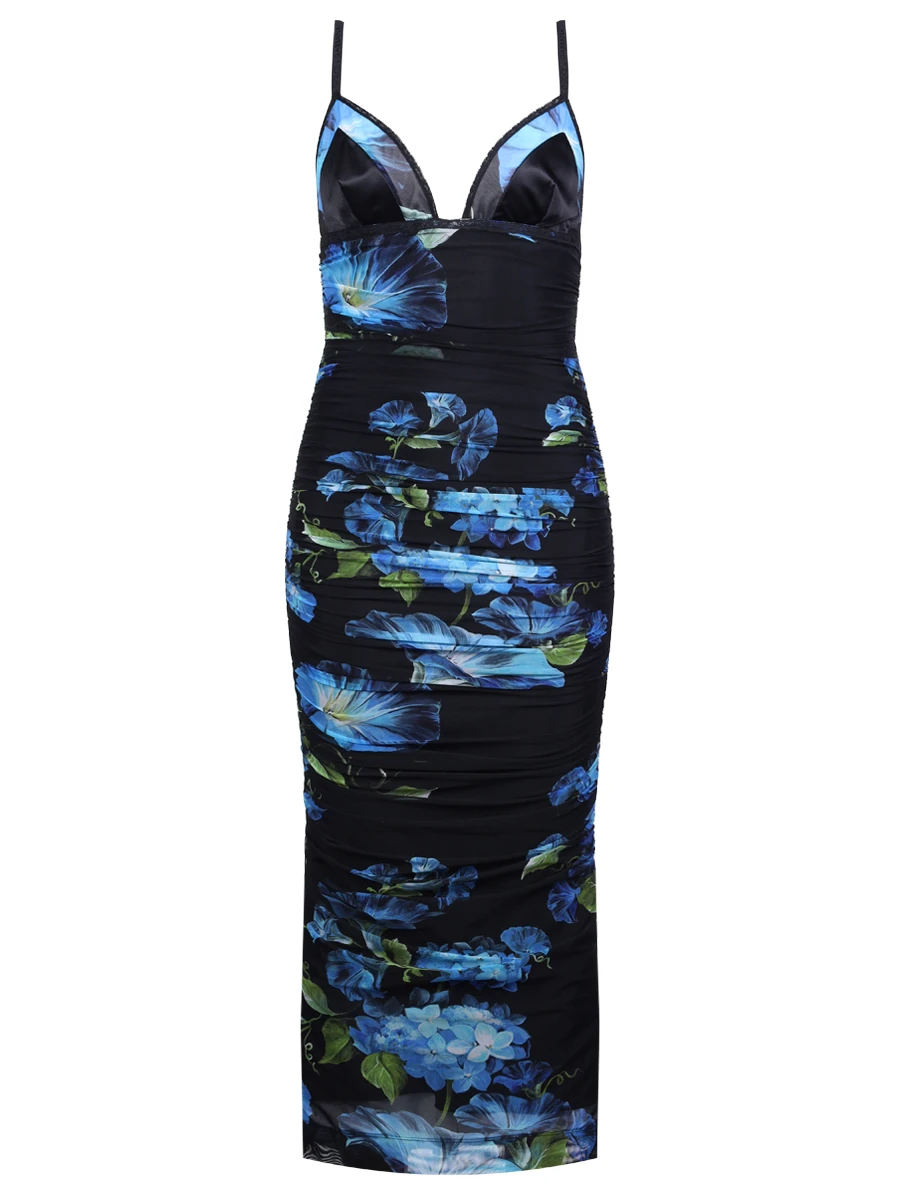 Платье с принтом