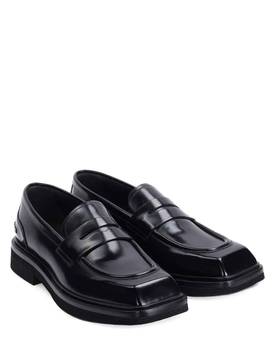 Лоферы кожаные