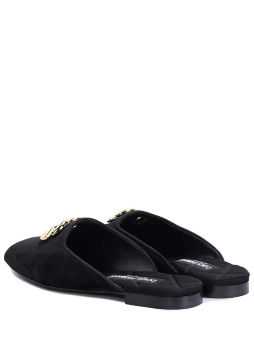 Мюли велюровые DOLCE & GABBANA