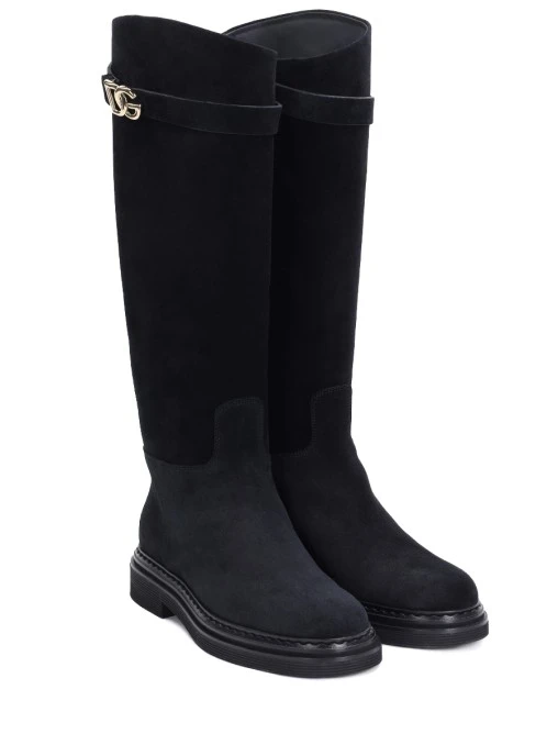 Сапоги замшевые DOLCE & GABBANA