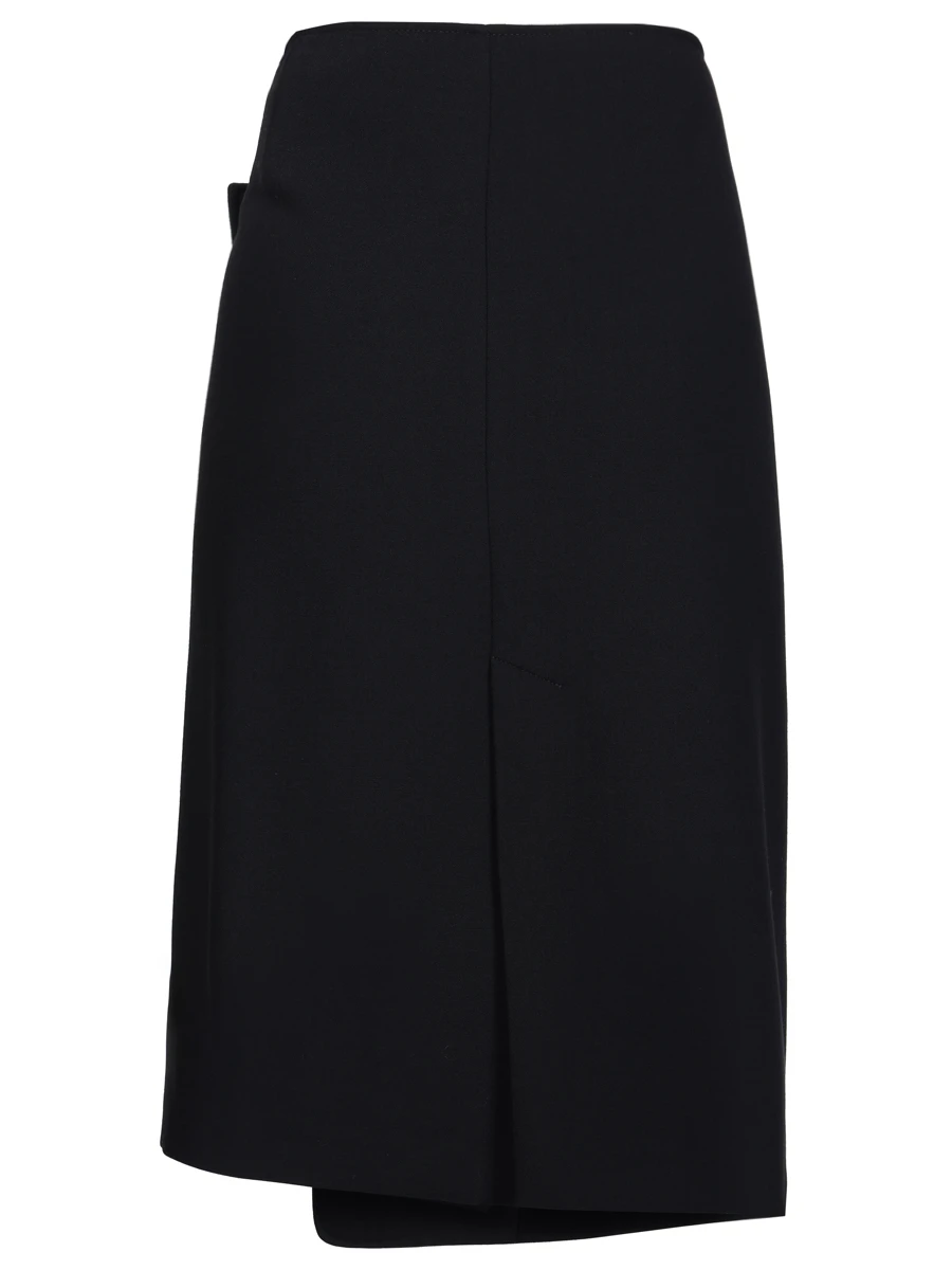 Юбка однотонная