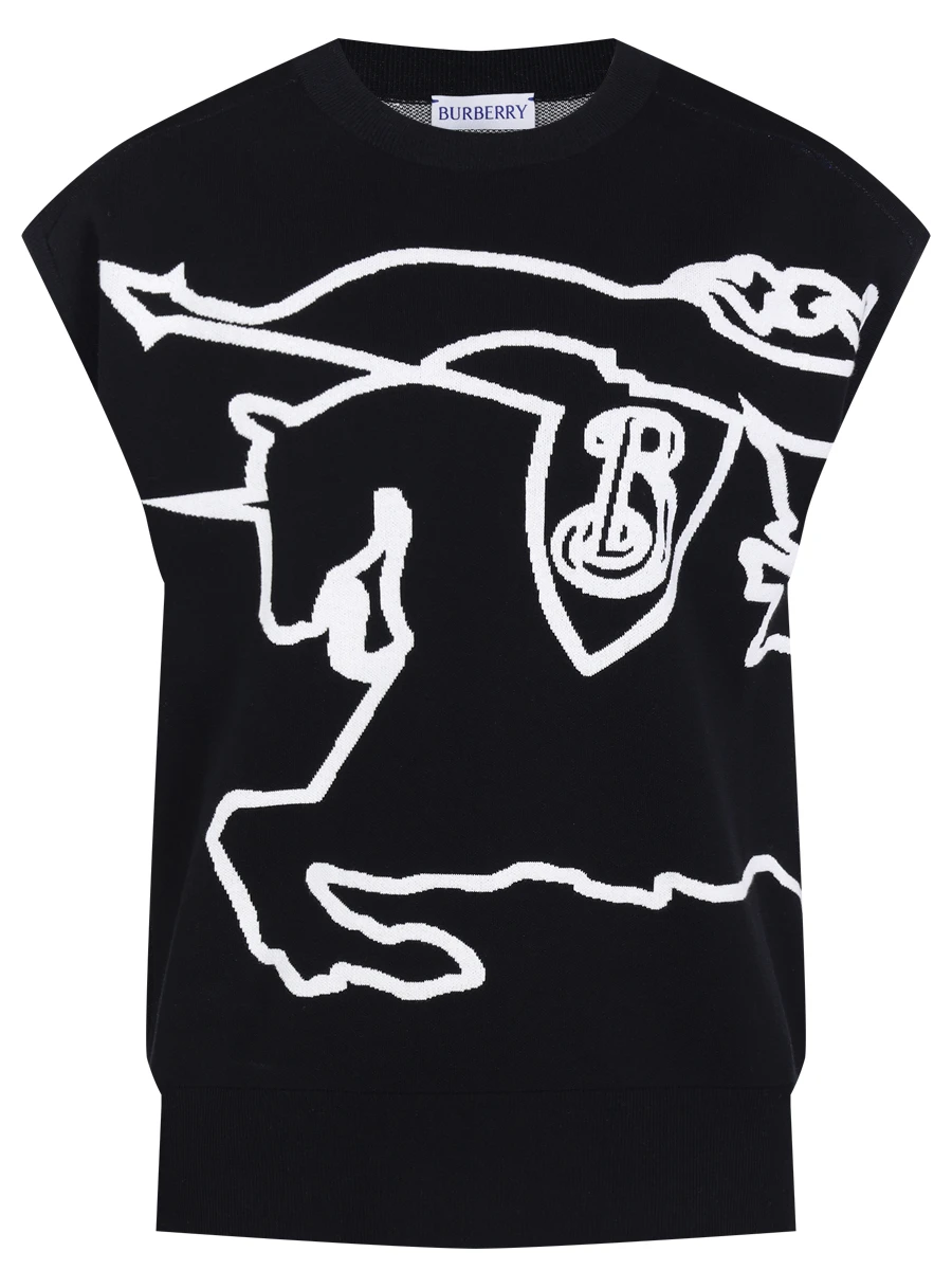 Жилет хлопковый с принтом