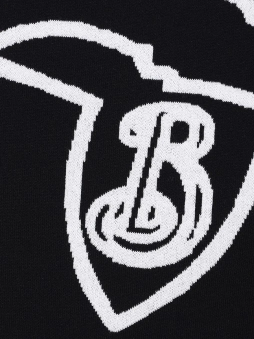 Жилет хлопковый с принтом BURBERRY