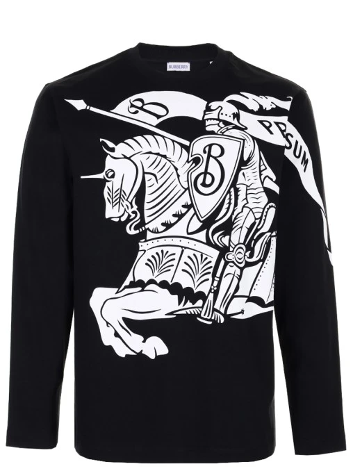 Джемпер с принтом BURBERRY
