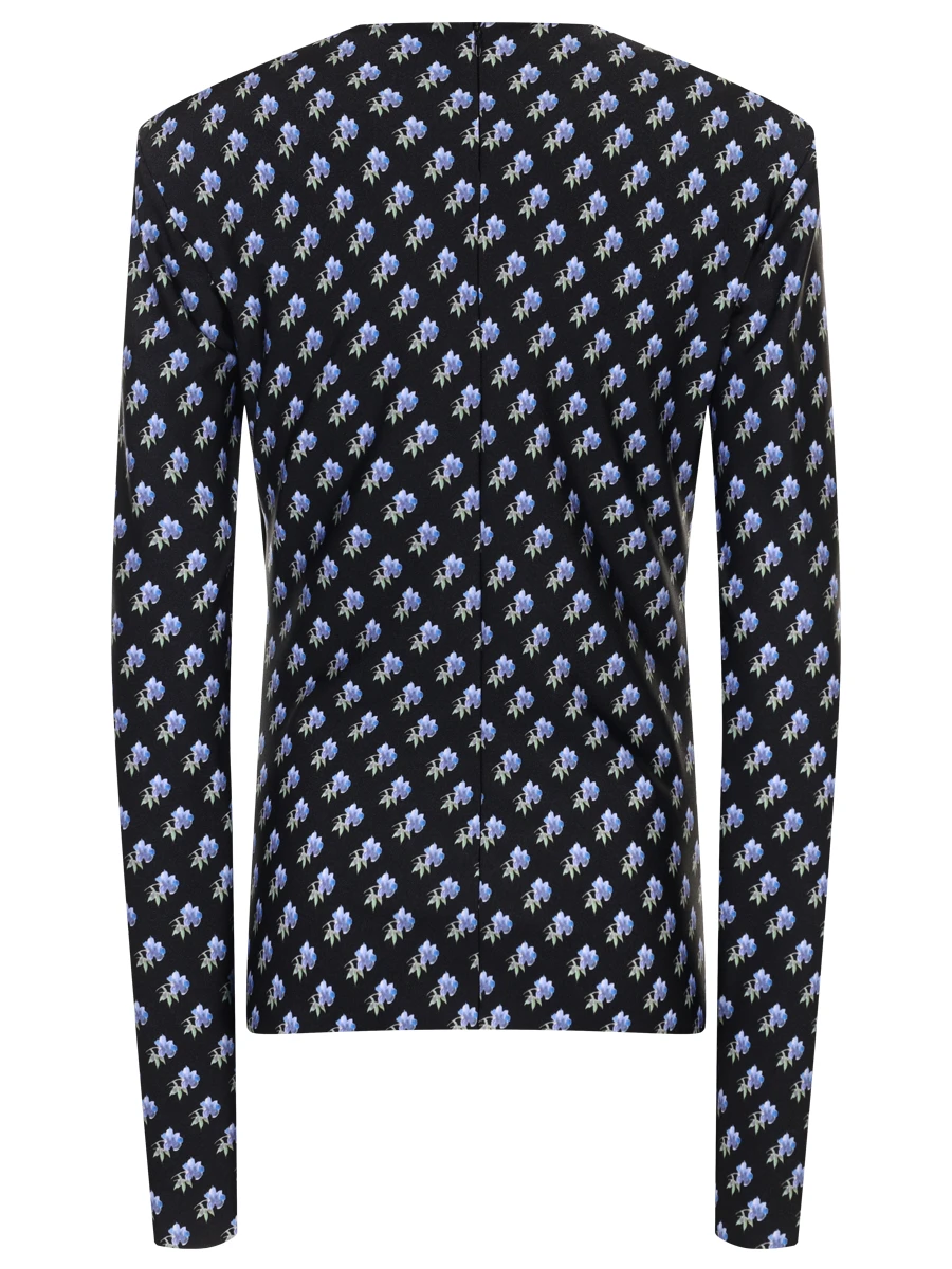 Блуза с принтом