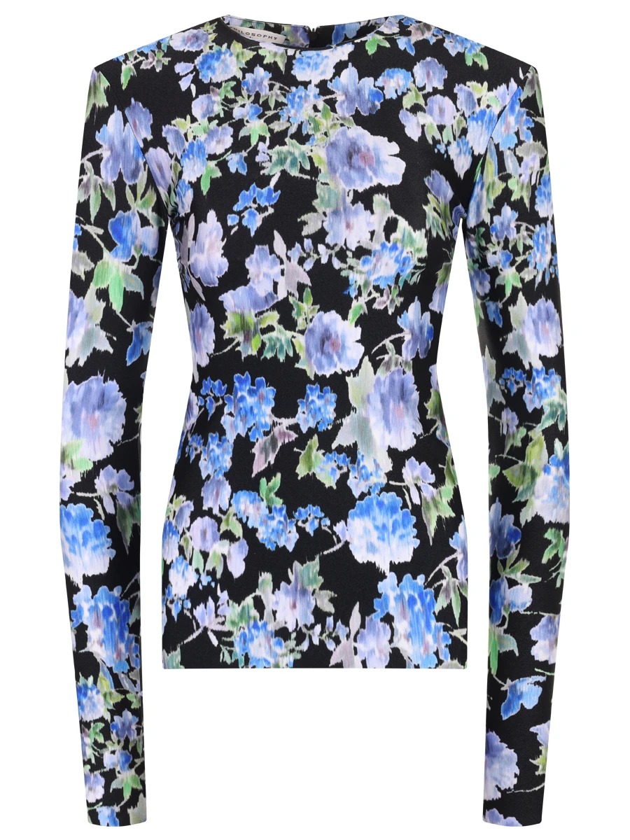 Блуза с принтом