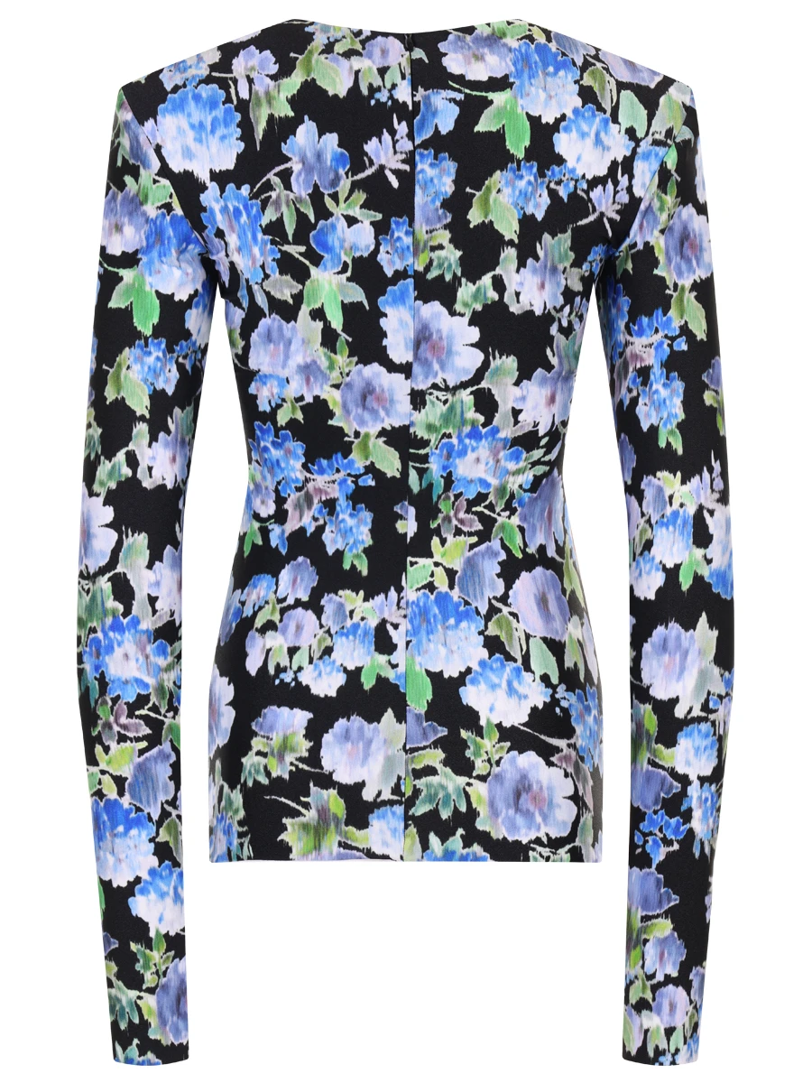 Блуза с принтом