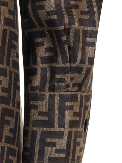 Рубашка шелковая FENDI