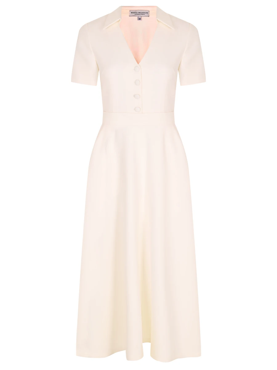 Платье шерстяное