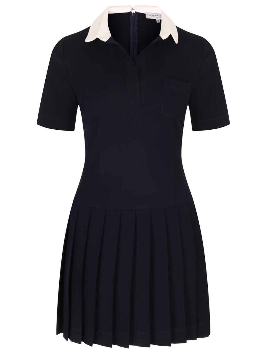 Платье шерстяное