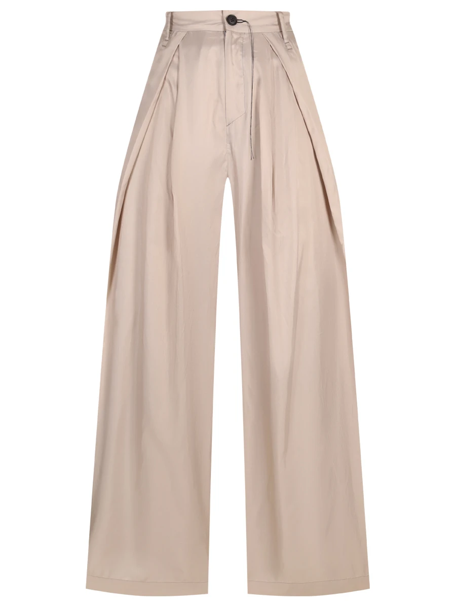 Брюки однотонные