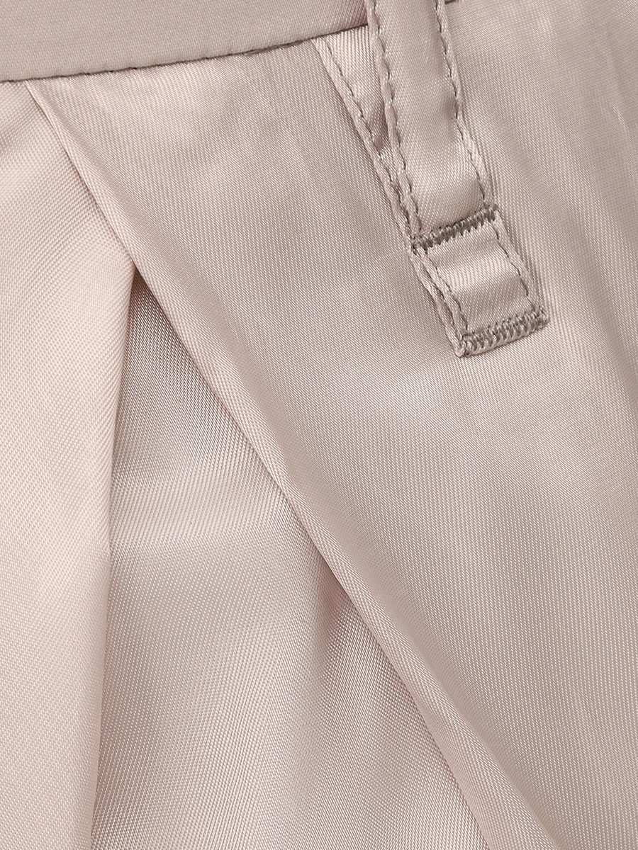 Брюки однотонные