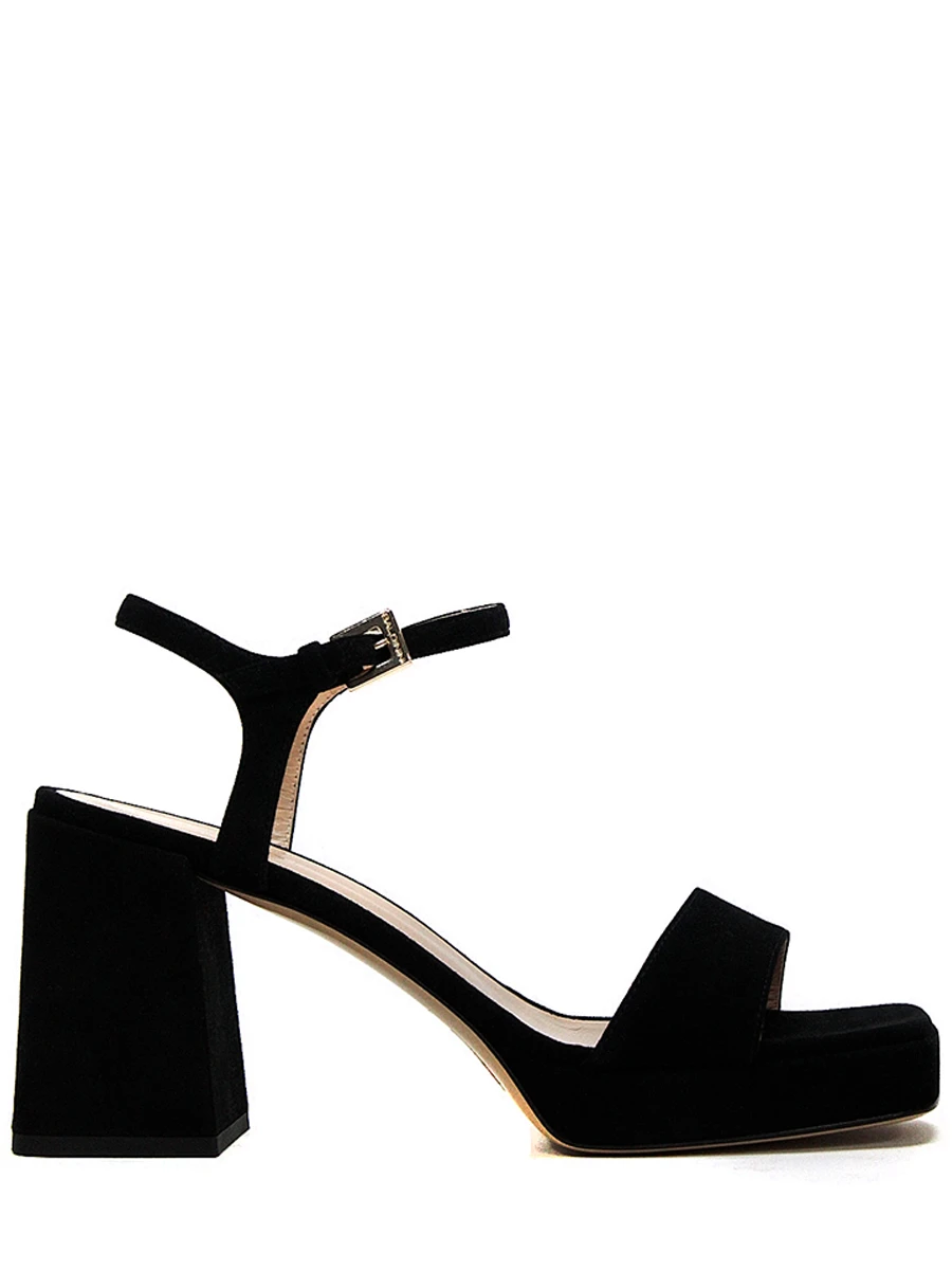 Босоножки замшевые