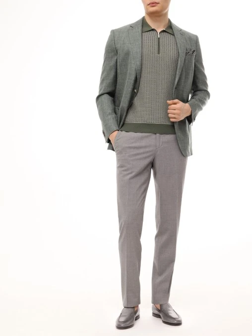 Поло хлопковое BERTOLO LUXURY MENSWEAR