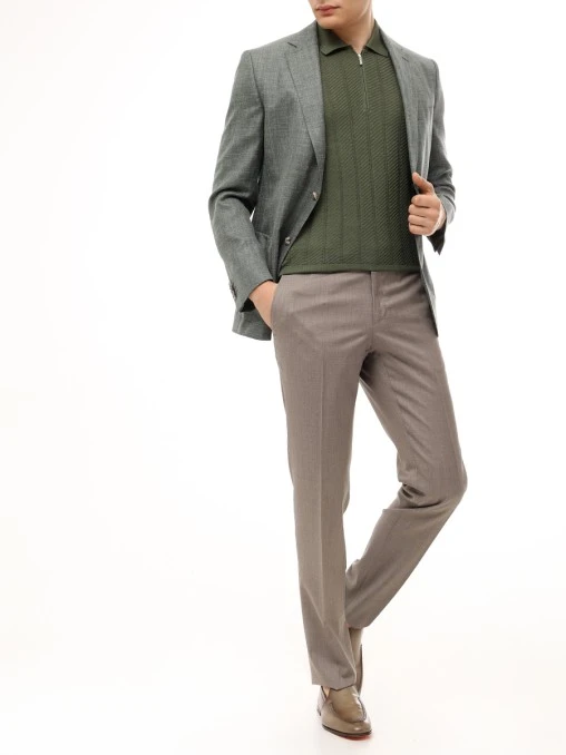 Поло шелковое BERTOLO LUXURY MENSWEAR