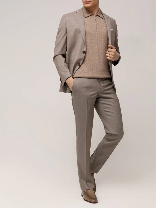 Поло шелковое BERTOLO LUXURY MENSWEAR