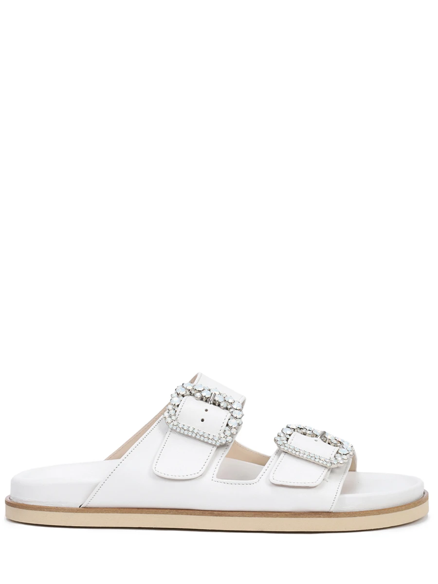 Шлепанцы кожаные