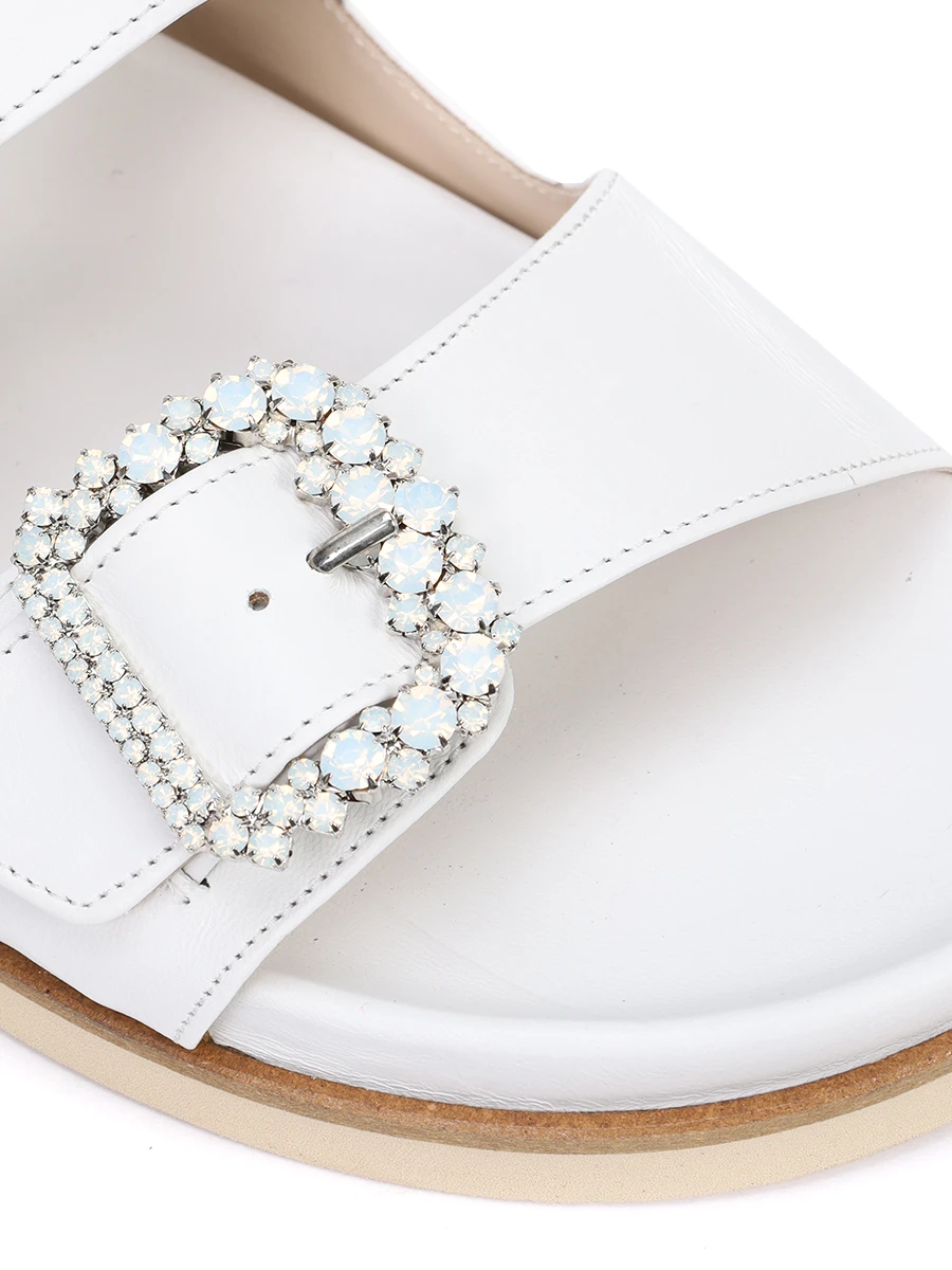 Шлепанцы кожаные