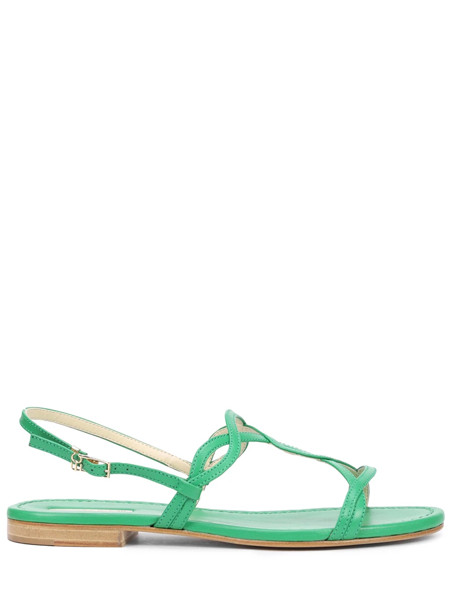 Сандалии кожаные