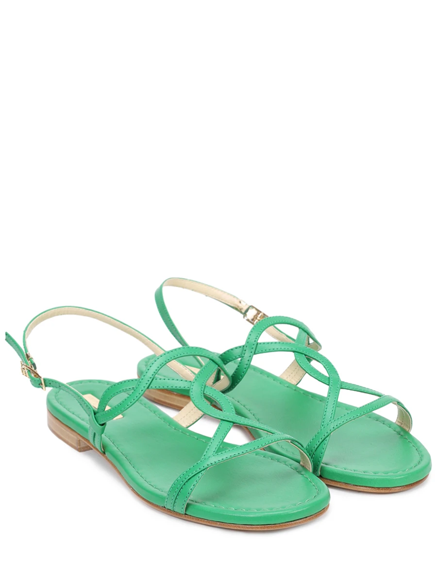 Сандалии кожаные