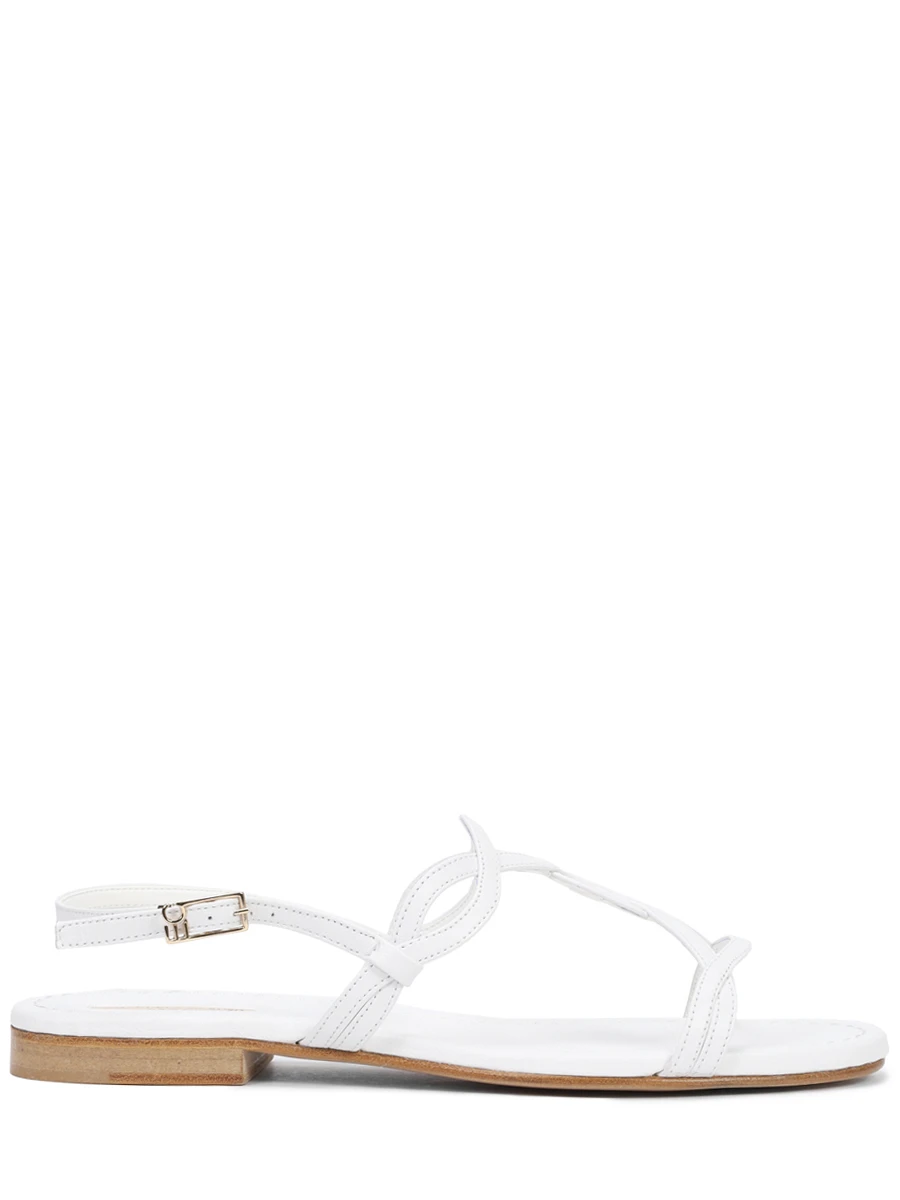 Сандалии кожаные