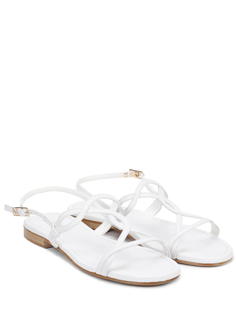 Сандалии кожаные