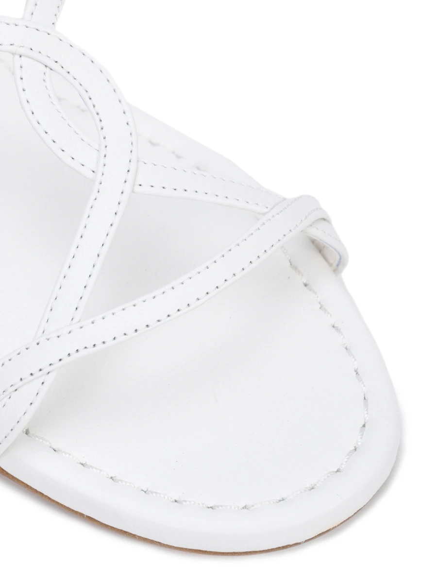 Сандалии кожаные