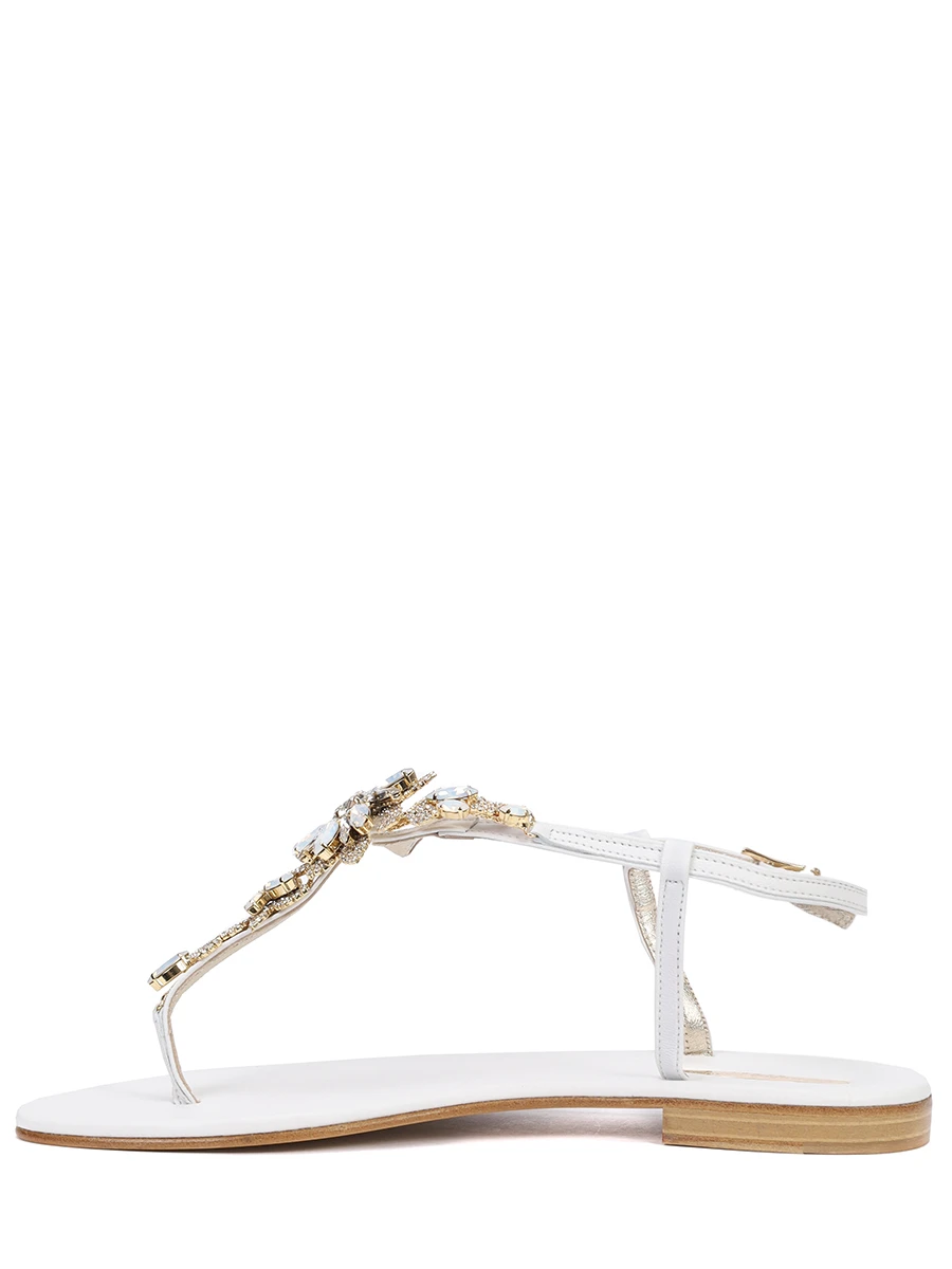 Сандалии кожаные