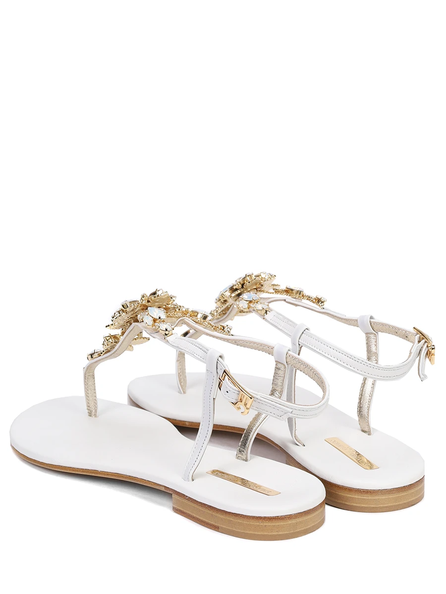 Сандалии кожаные