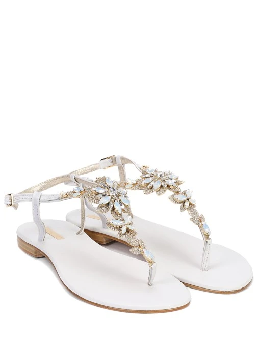 Сандалии кожаные EMANUELA CARUSO CAPRI